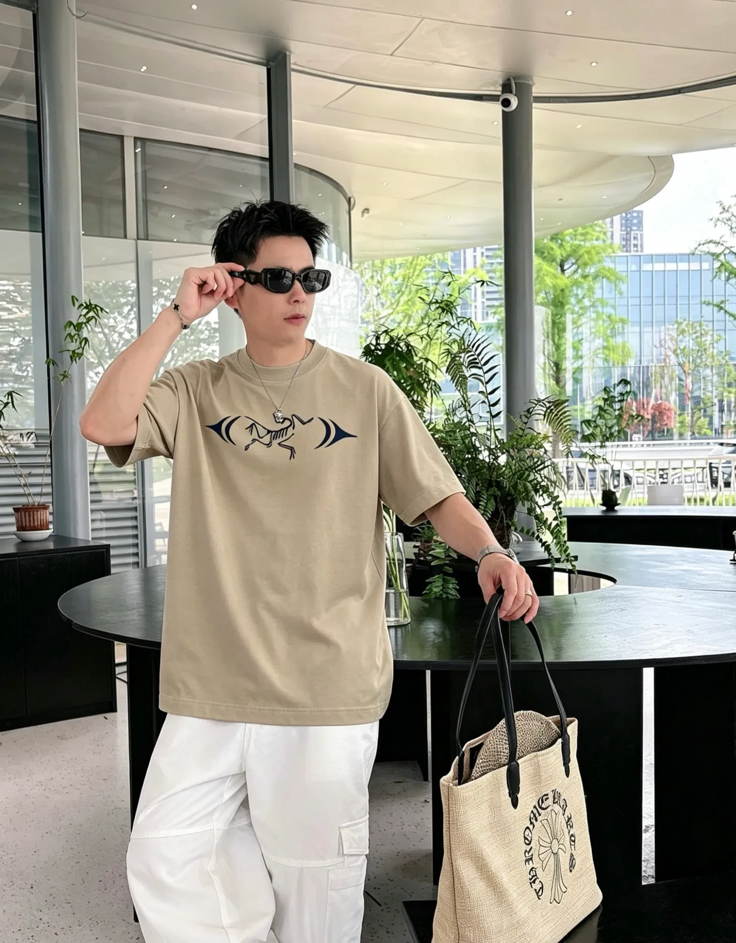 Arc～ 《 》 ， T ， Same Style ， : Black White Coffee Brown Size：S（90-130 ） M（125-150 ） L（135-165 ） XL（160-190 ） XXL（185 ）